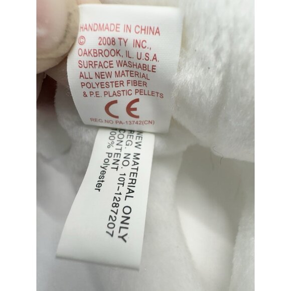 Ty Beanie Baby Viva Las Beanies the Elvis Bear Plush 2008 Walgreen's Exclusive - Picture 11 of 12